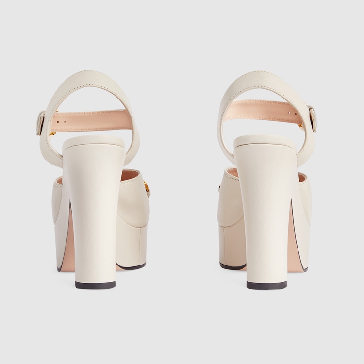 674776.BKO00.9049.009.090.0000.Light Womens platform sandal with Horsebit